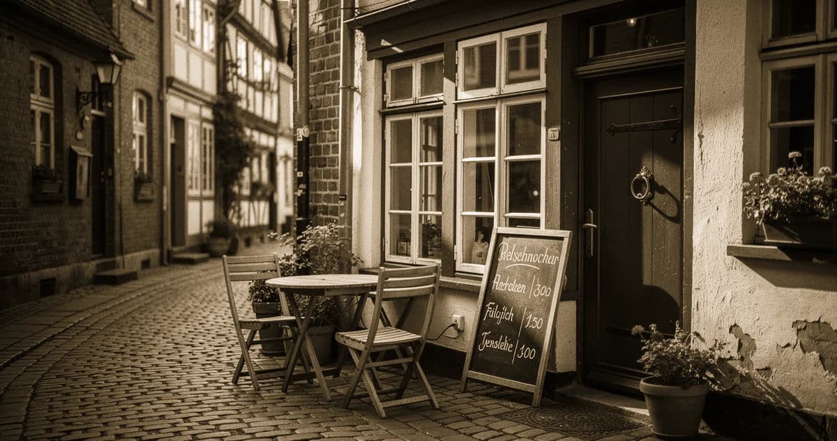 DEHOGA Bremen: Schnoor-Café Bremen, Symbolbild Gastro Bremen