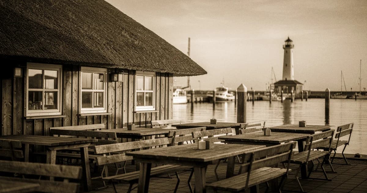 Koeche Rostock Verein: Warnemünder Hafenrestaurant, Symbolbild
