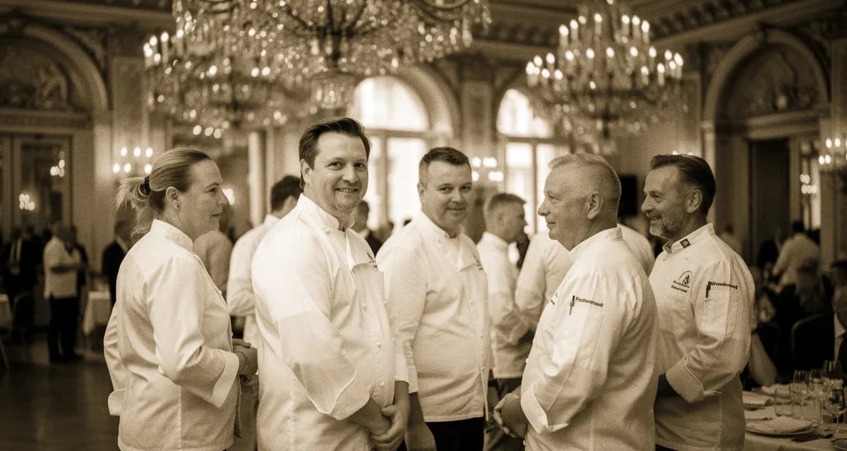 Kochverein Baden-Baden: Koeche im Sterne-Restaurant der Kurstadt