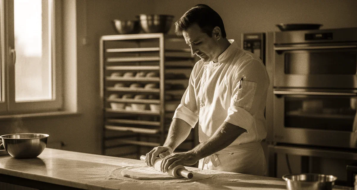 Patissier sucht Partnerin: junger Patissier arbeitet morgens um 5 in stiller Patisserie