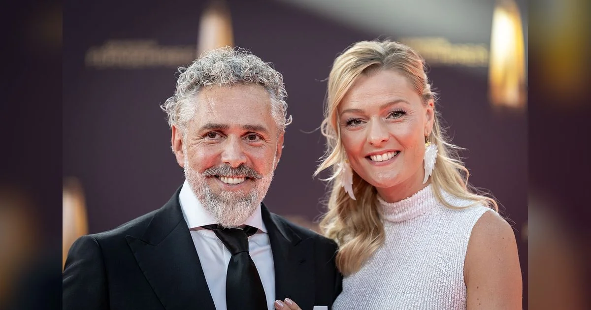 Roland Trettl und Miriam Höller beim Deutschen Fernsehpreis 2025 in Köln