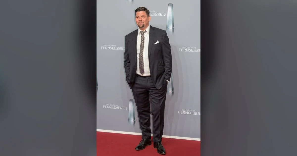 TV-Koch Tim Mälzer beim Deutschen Fernsehpreis