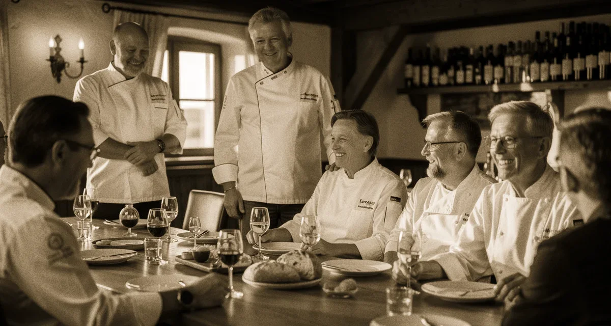 Verein Köche Main-Tauber: Köche im fraenkischen Restaurant am Taubertal
